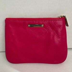 Rebecca Minkoff Fuchsia Leather Pouch